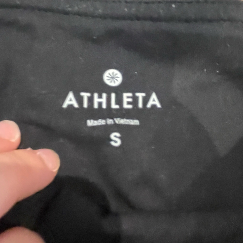 Bundle Of Two Athleta Black Capris Size Small - image 5